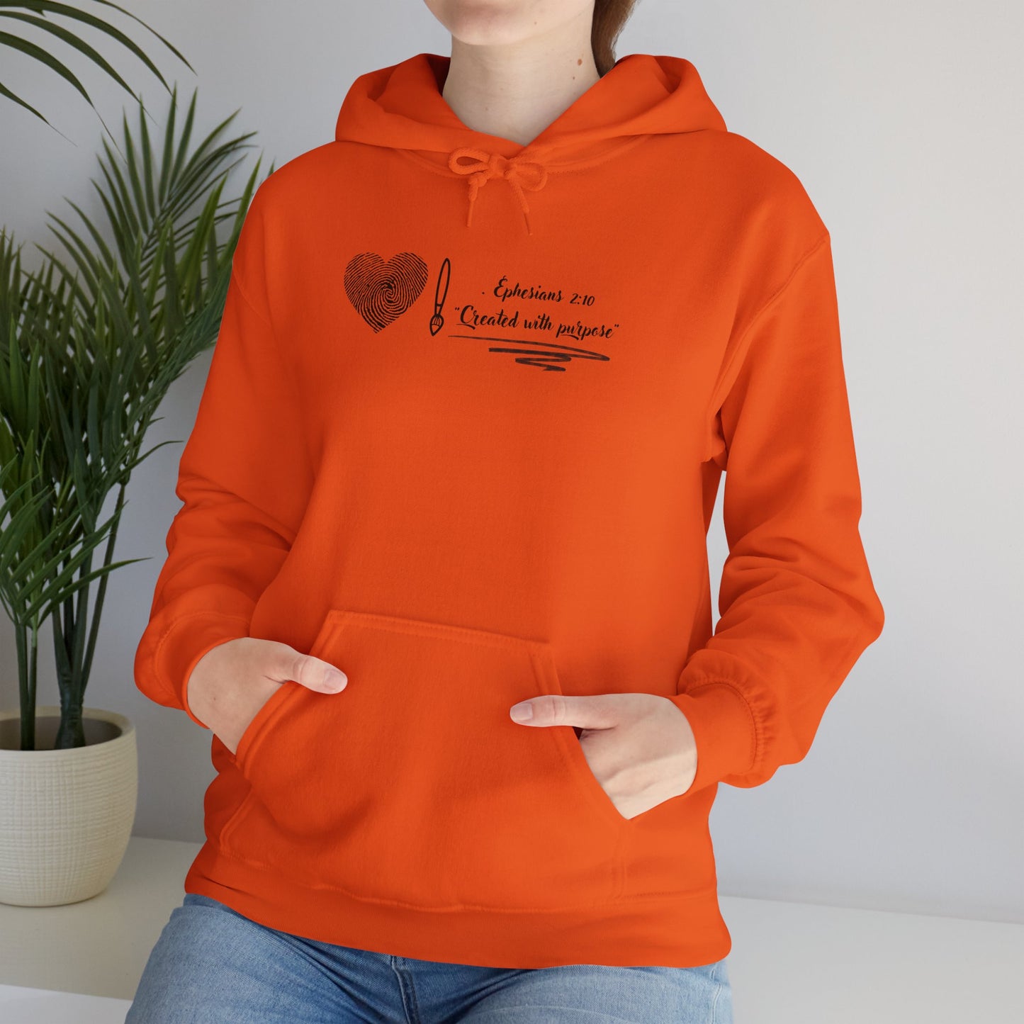 christian Hoodie- created with purpose