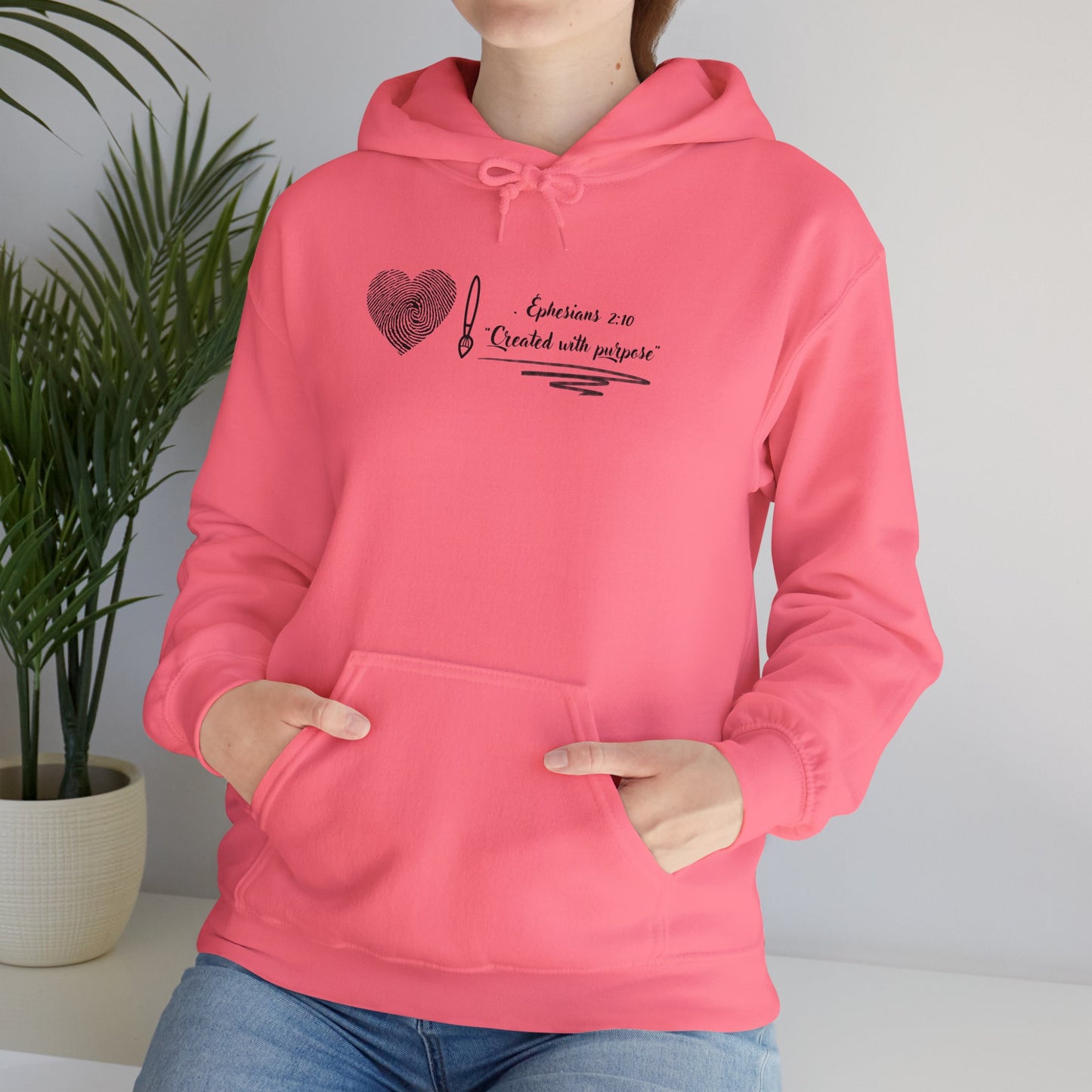 christian Hoodie- created with purpose