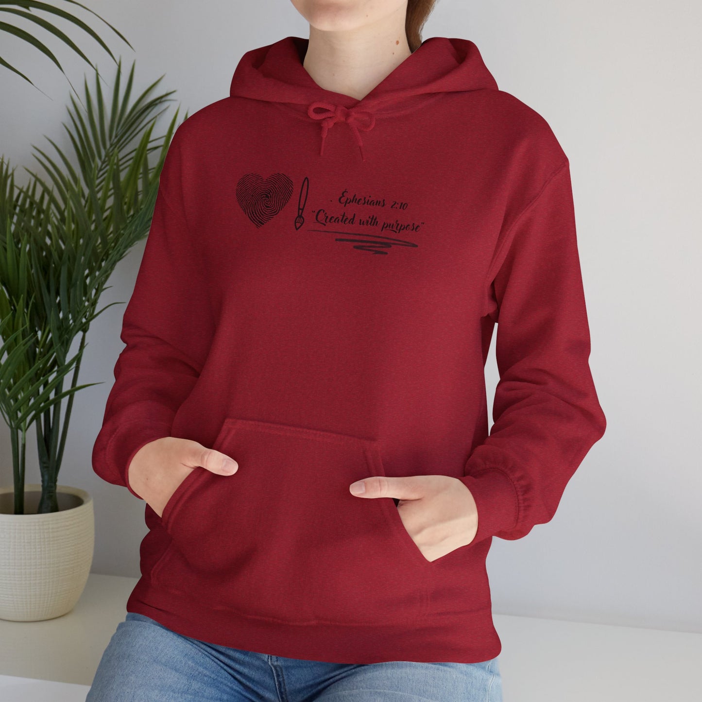 christian Hoodie- created with purpose