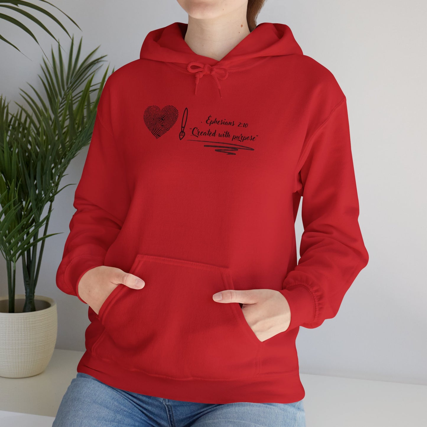 christian Hoodie- created with purpose