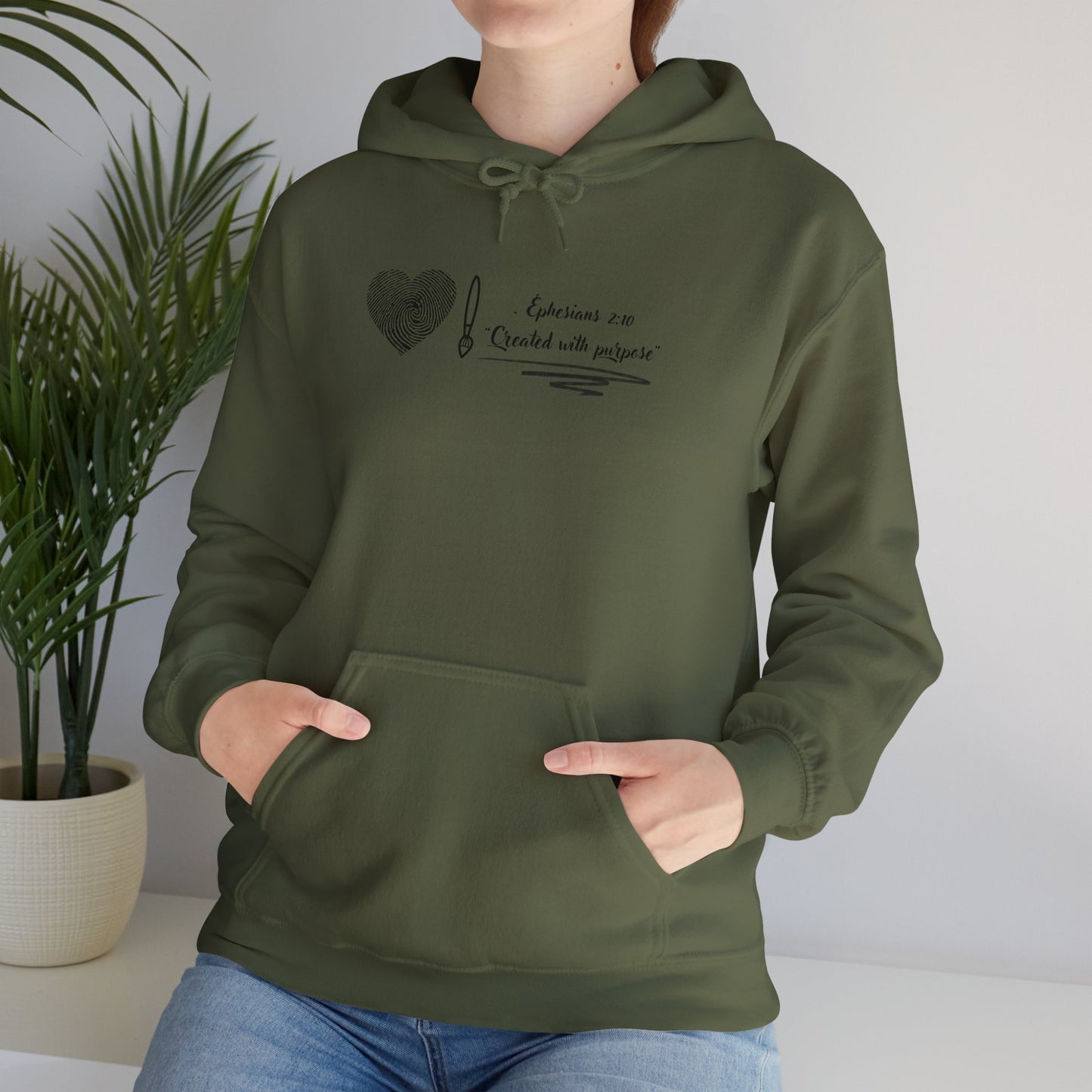 christian Hoodie- created with purpose