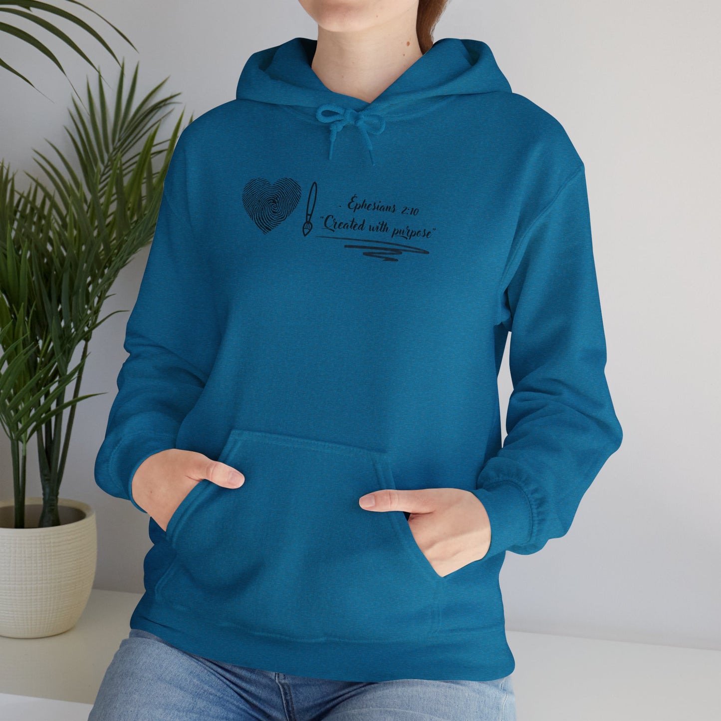 christian Hoodie- created with purpose