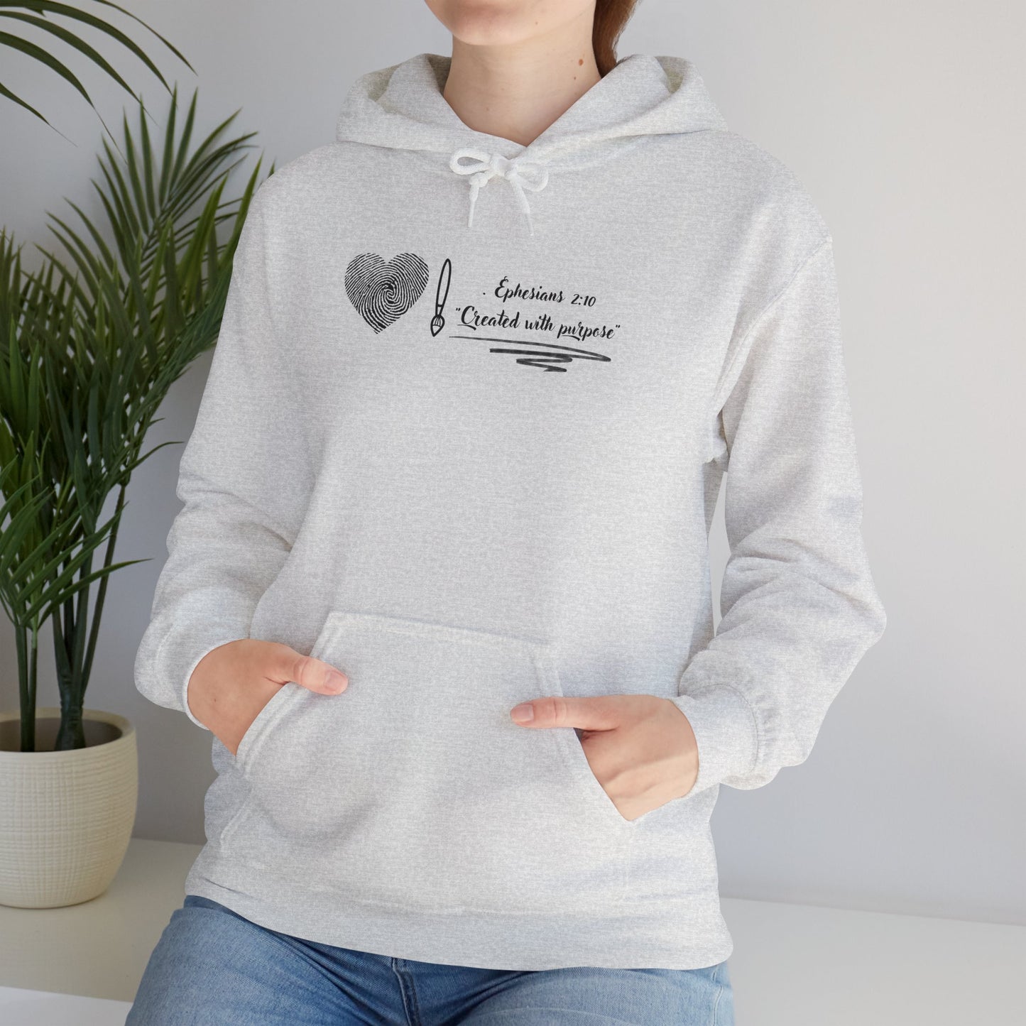 christian Hoodie- created with purpose