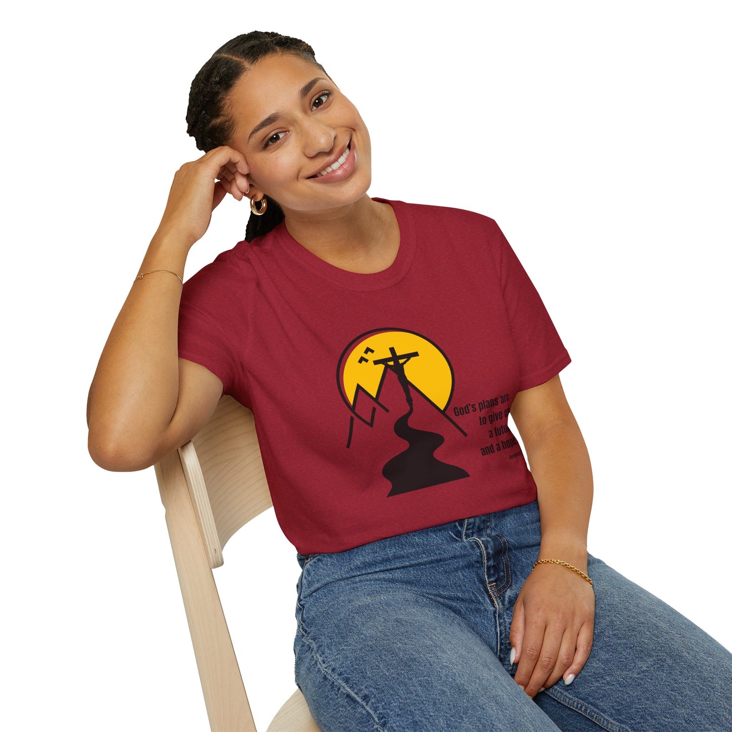 “God’s Plans” – Unisex T-Shirt | Purpose Collection – ElishebaDesign