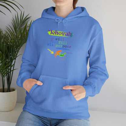 “He Will Fulfill His Purpose” – Oversized Hoodie | Faith & Confidence – ElishebaDesign
