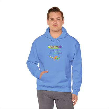 “He Will Fulfill His Purpose” – Oversized Hoodie | Faith & Confidence – ElishebaDesign