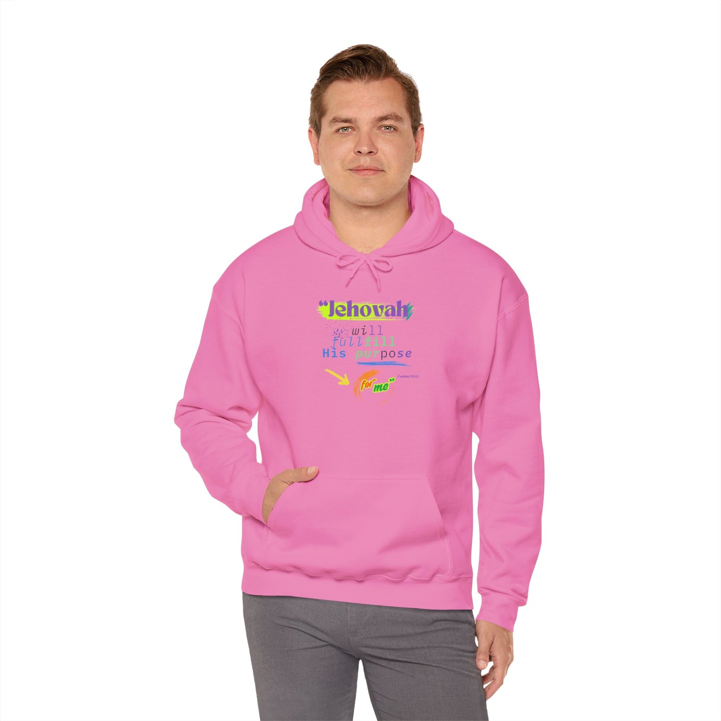 “He Will Fulfill His Purpose” – Oversized Hoodie | Faith & Confidence – ElishebaDesign