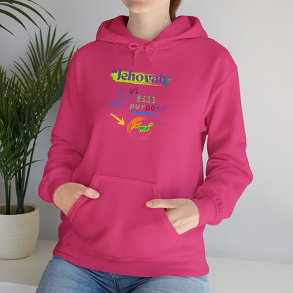 “He Will Fulfill His Purpose” – Oversized Hoodie | Faith & Confidence – ElishebaDesign