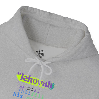 “He Will Fulfill His Purpose” – Oversized Hoodie | Faith & Confidence – ElishebaDesign