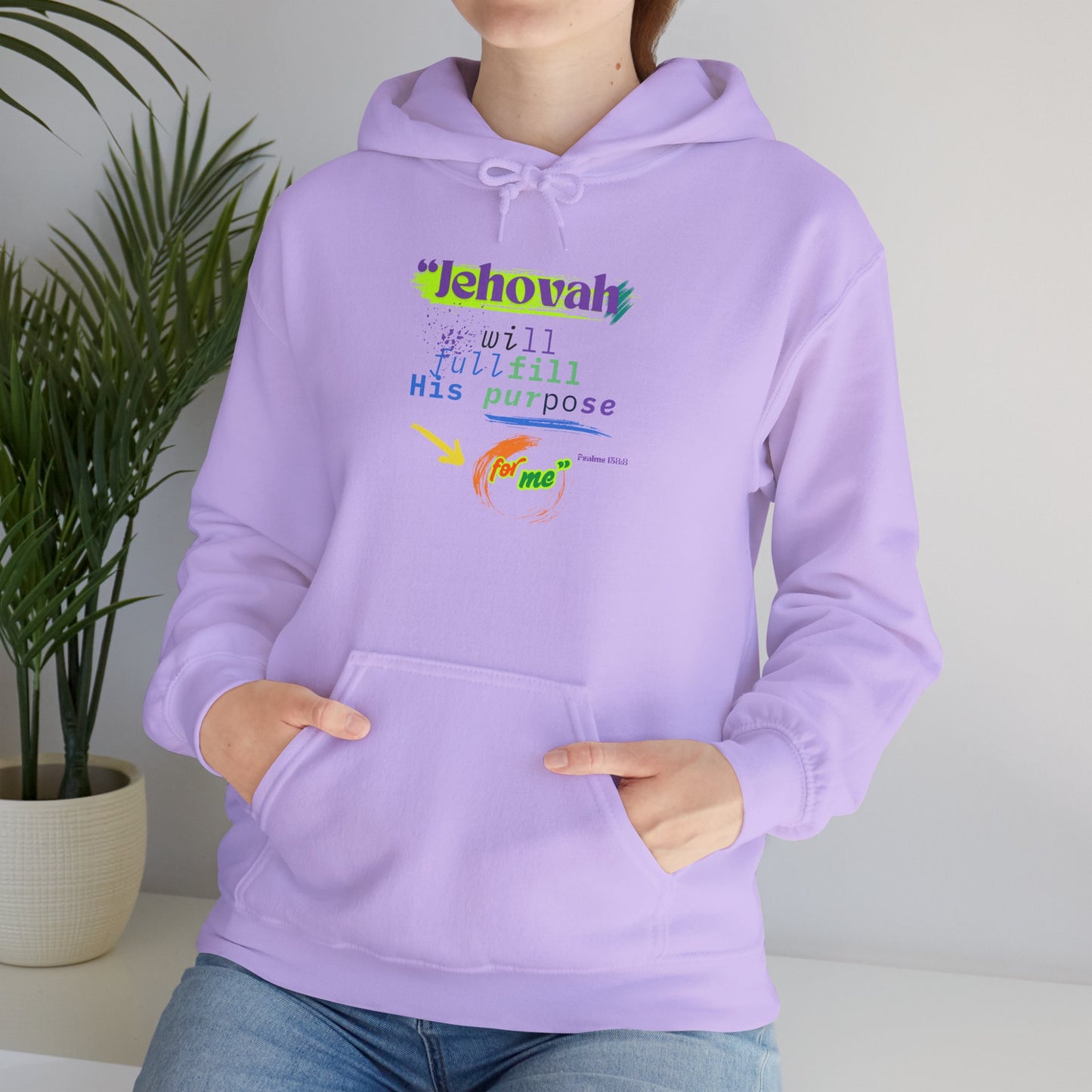 “He Will Fulfill His Purpose” – Oversized Hoodie | Faith & Confidence – ElishebaDesign