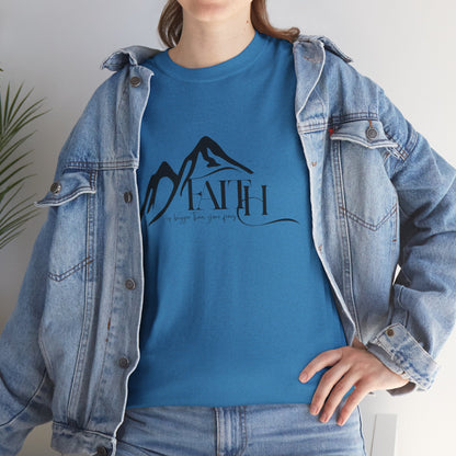“Faith Over Fear” – Unisex T-Shirt | Isaiah 41:10 – Purpose Collection