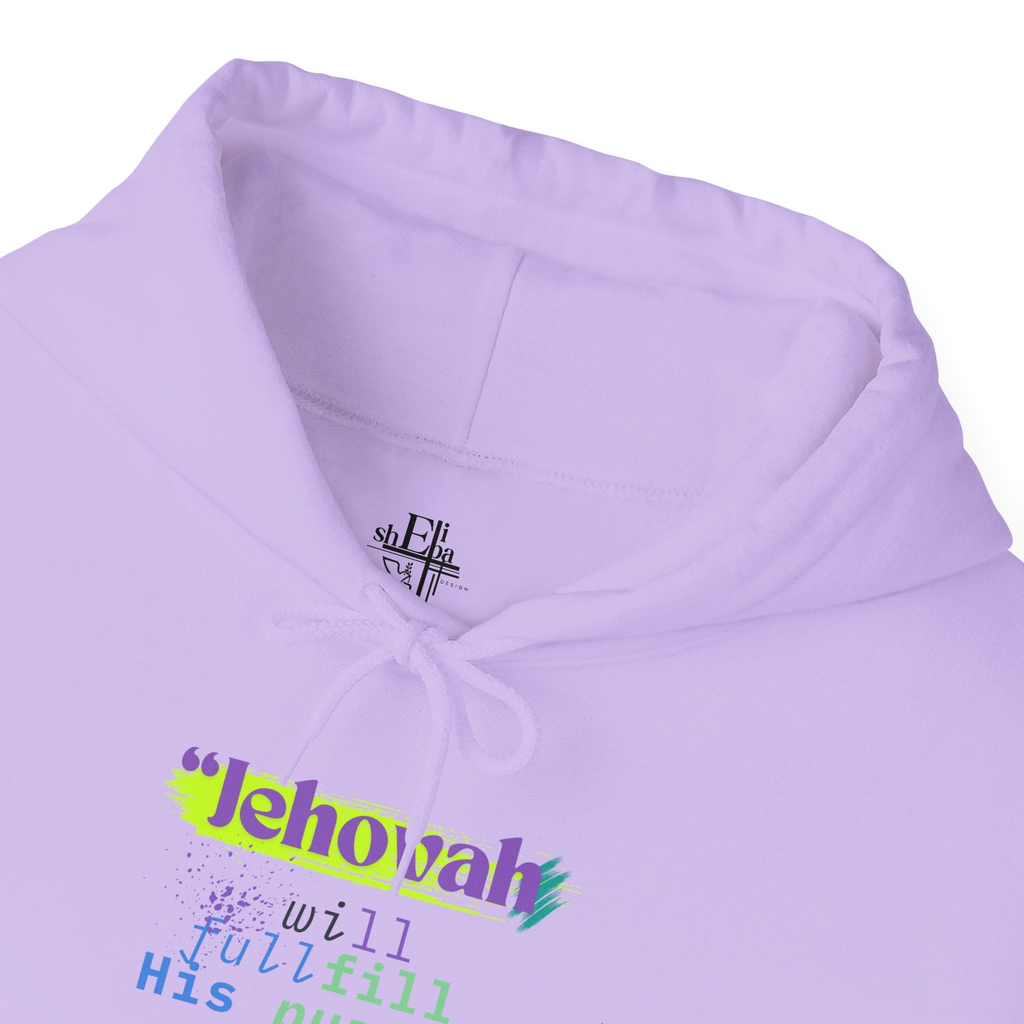 “He Will Fulfill His Purpose” – Oversized Hoodie | Faith & Confidence – ElishebaDesign