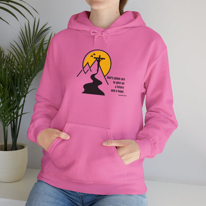 “God’s Plans” – Oversized Hoodie | Jeremiah 29:11 – Purpose Collection