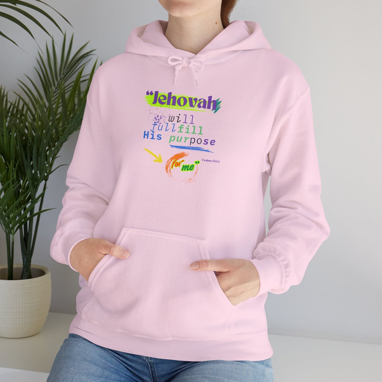 “He Will Fulfill His Purpose” – Oversized Hoodie | Faith & Confidence – ElishebaDesign
