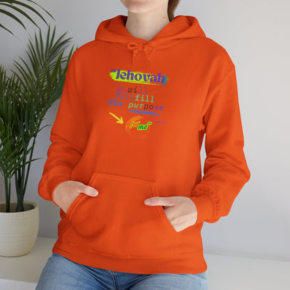 “He Will Fulfill His Purpose” – Oversized Hoodie | Faith & Confidence – ElishebaDesign