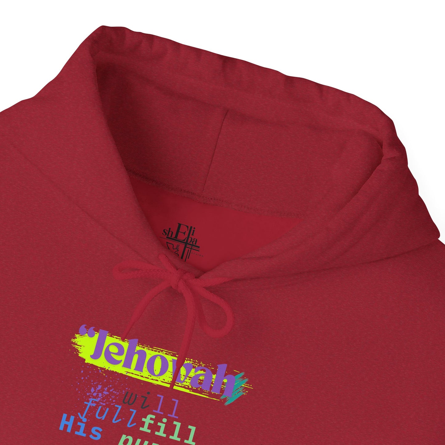 “He Will Fulfill His Purpose” – Oversized Hoodie | Faith & Confidence – ElishebaDesign