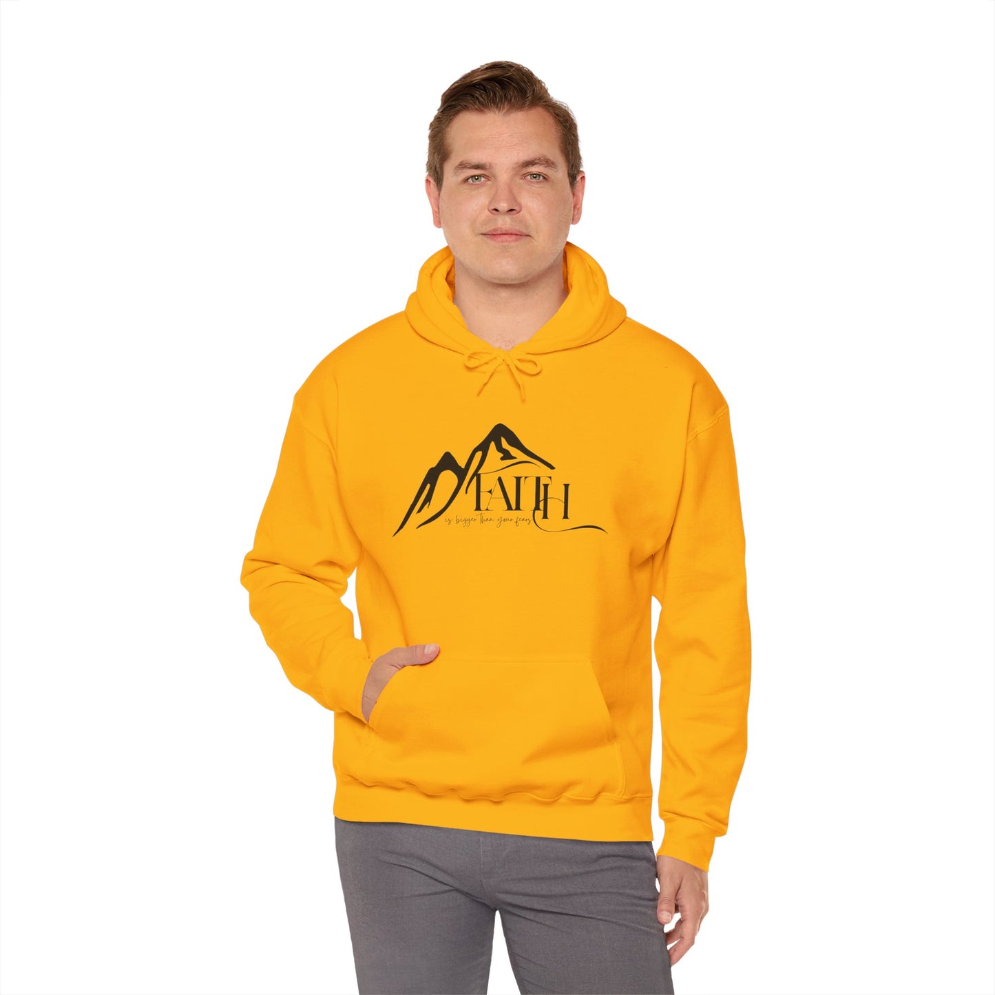 “Faith Over Fear” – Oversized Hoodie | Bold & Biblical – ElishebaDesign