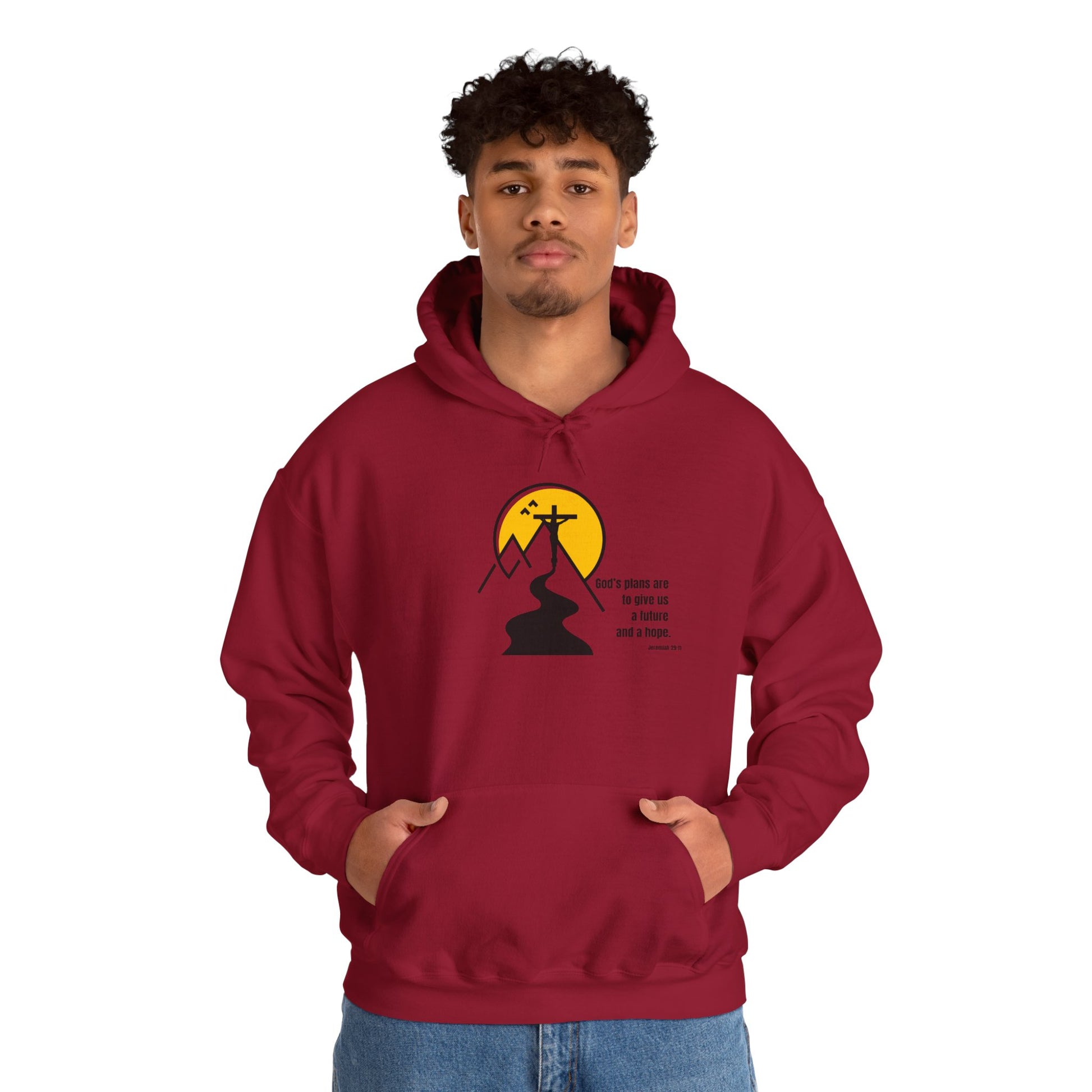 “God’s Plans” – Oversized Hoodie | Jeremiah 29:11 – Purpose Collection- elishebadesign