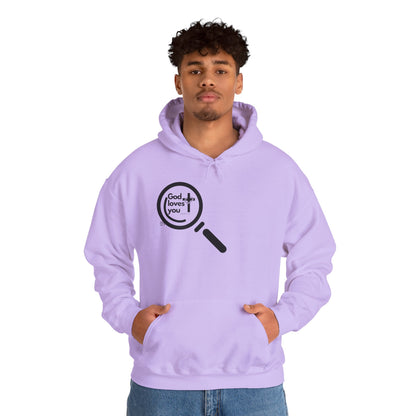 "God Loves You – Christian Hoodie with John 3:16"