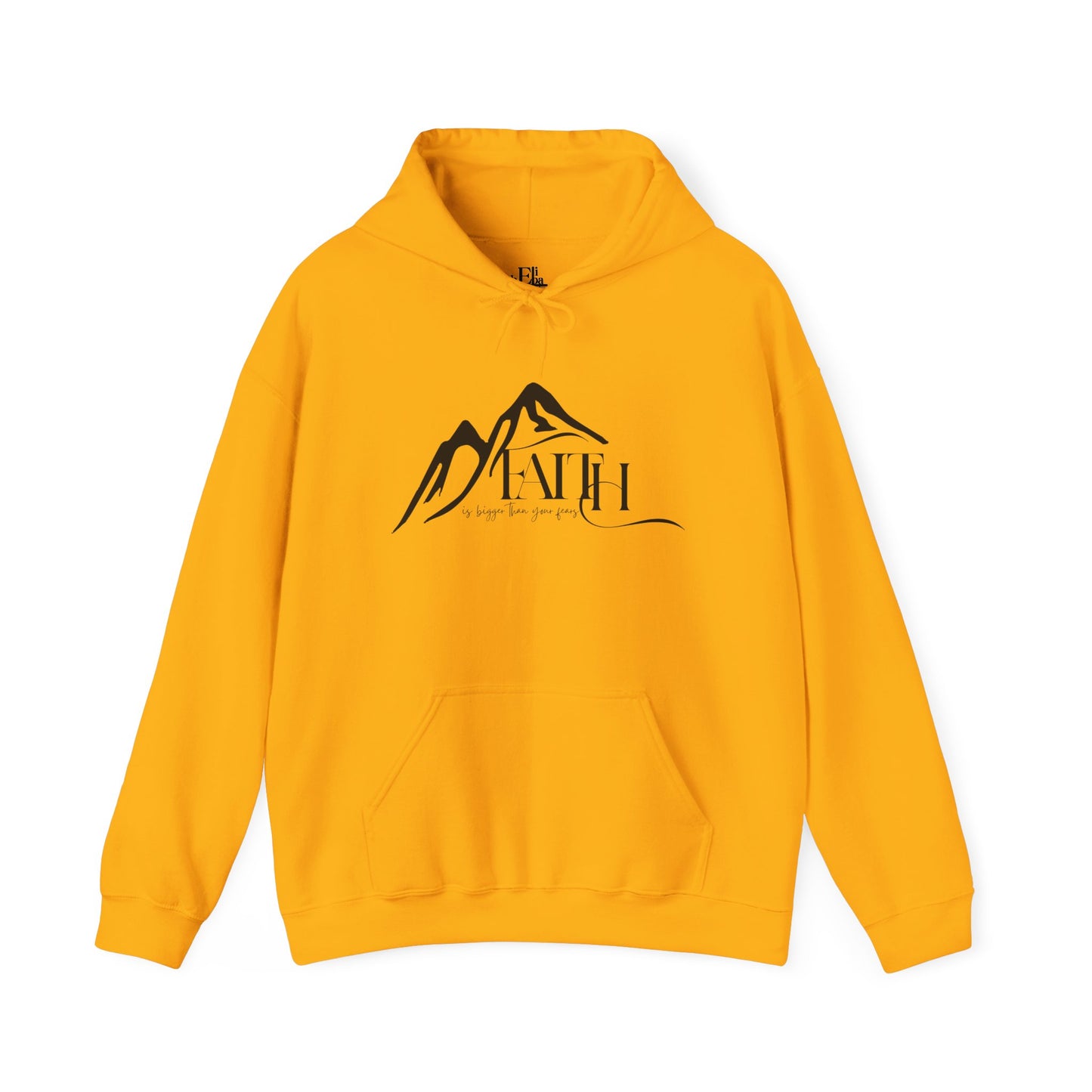 “Faith Over Fear” – Oversized Hoodie | Bold & Biblical – ElishebaDesign