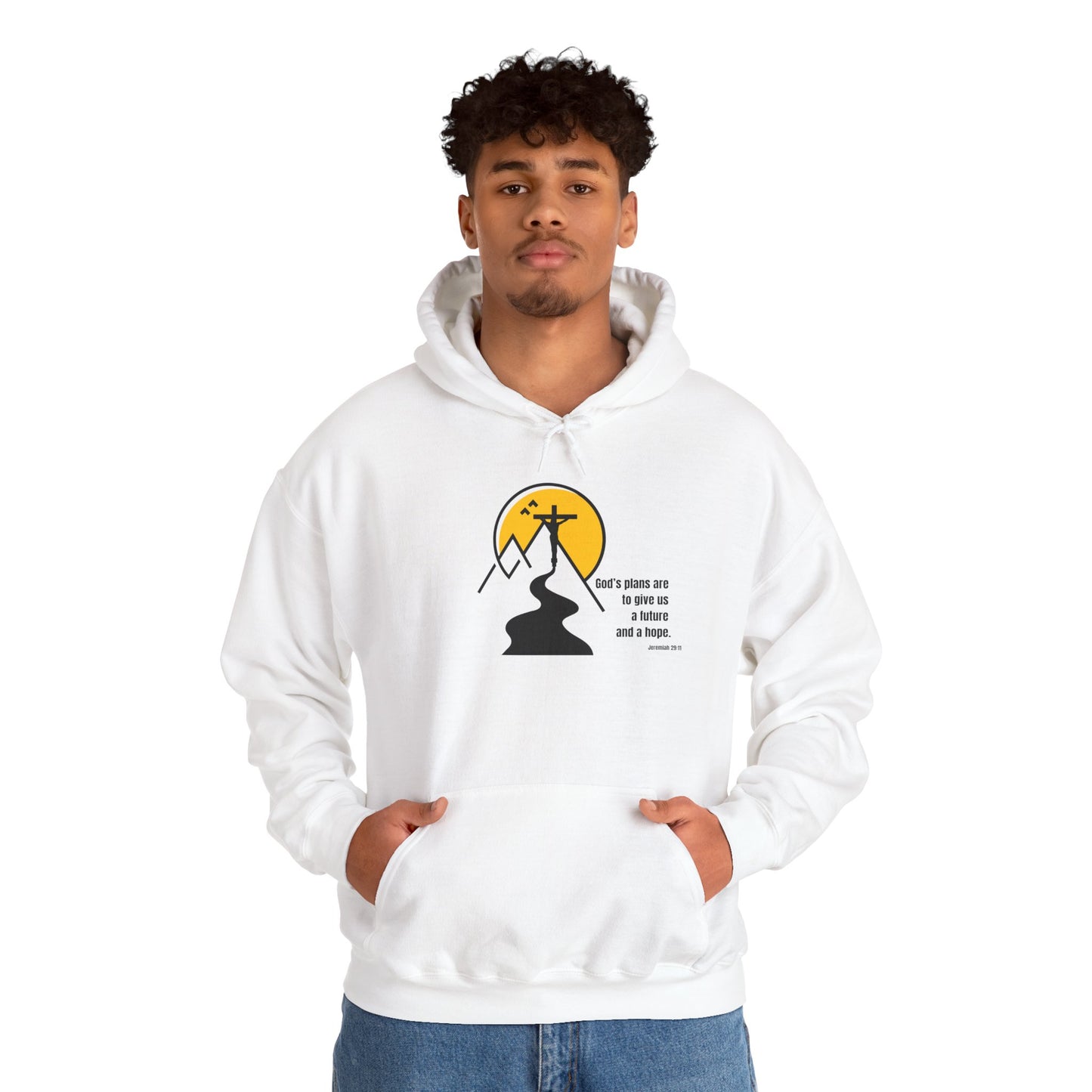 “God’s Plans” – Oversized Hoodie | Jeremiah 29:11 – Purpose Collection- elishebadesign