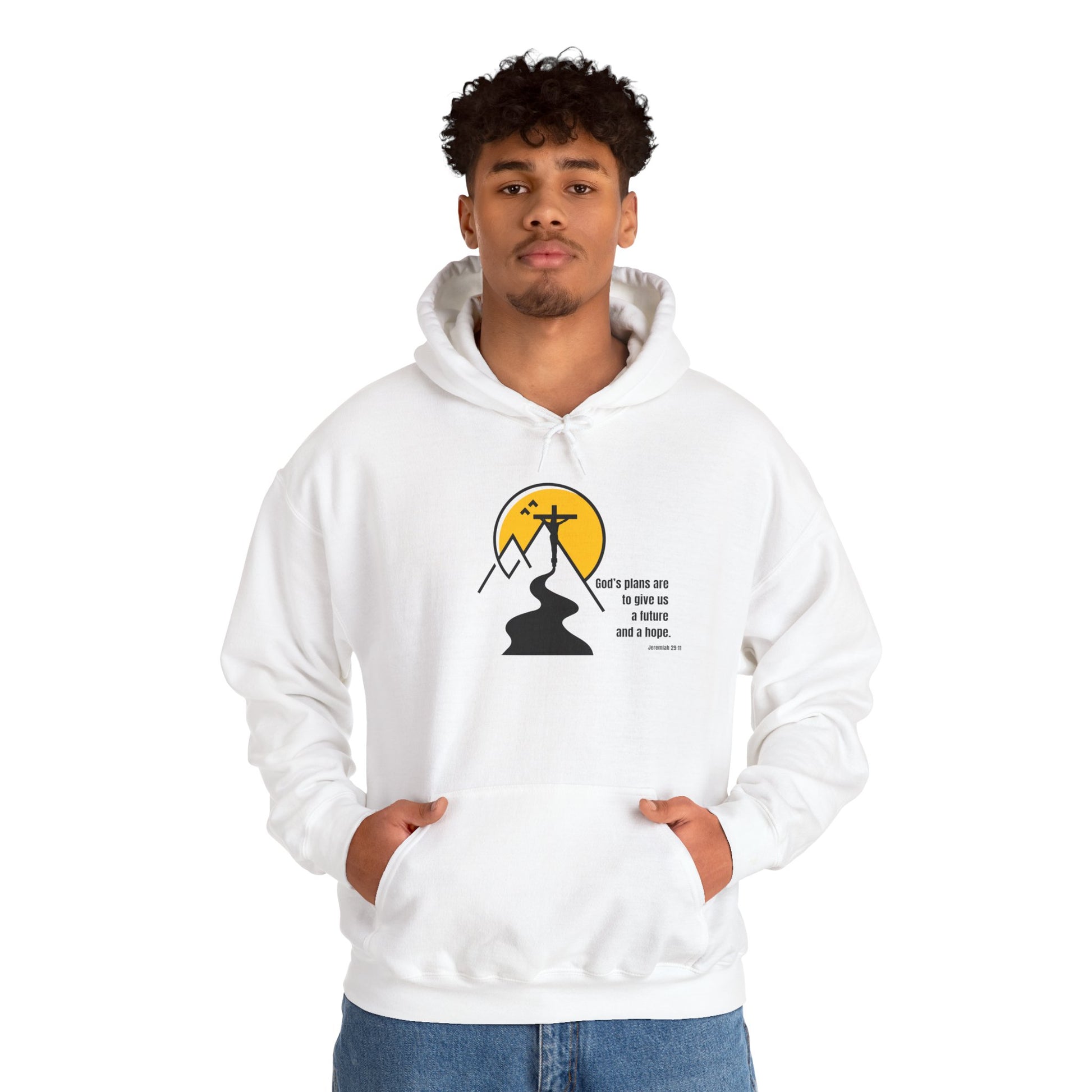 “God’s Plans” – Oversized Hoodie | Jeremiah 29:11 – Purpose Collection- elishebadesign