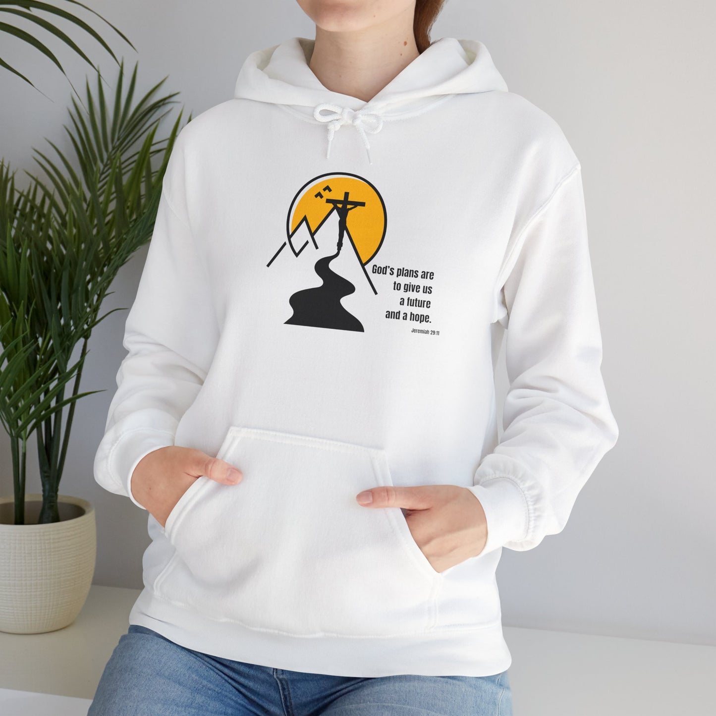 “God’s Plans” – Oversized Hoodie | Jeremiah 29:11 – Purpose Collection- elishebadesign
