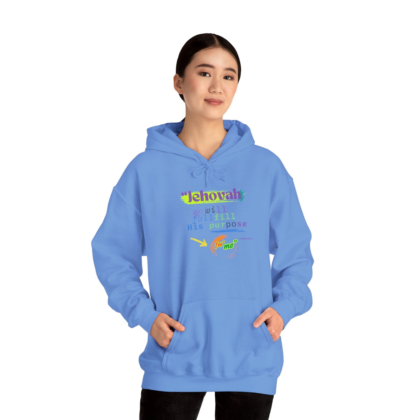 “He Will Fulfill His Purpose” – Oversized Hoodie | Faith & Confidence – ElishebaDesign