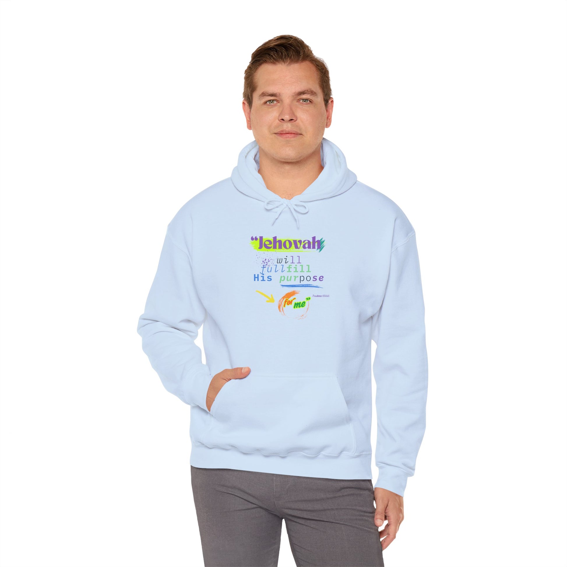 “He Will Fulfill His Purpose” – Oversized Hoodie | Faith & Confidence. Elishebadesign