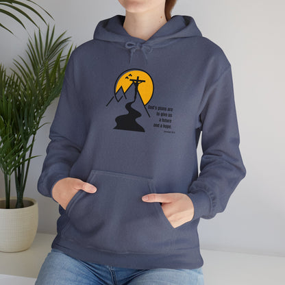 “God’s Plans” – Oversized Hoodie | Jeremiah 29:11 – Purpose Collection