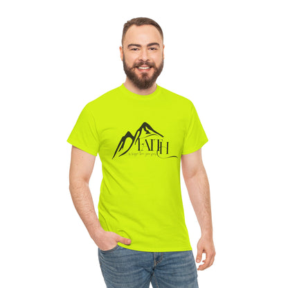 “Faith Over Fear” – Unisex T-Shirt | Isaiah 41:10 – Purpose Collection