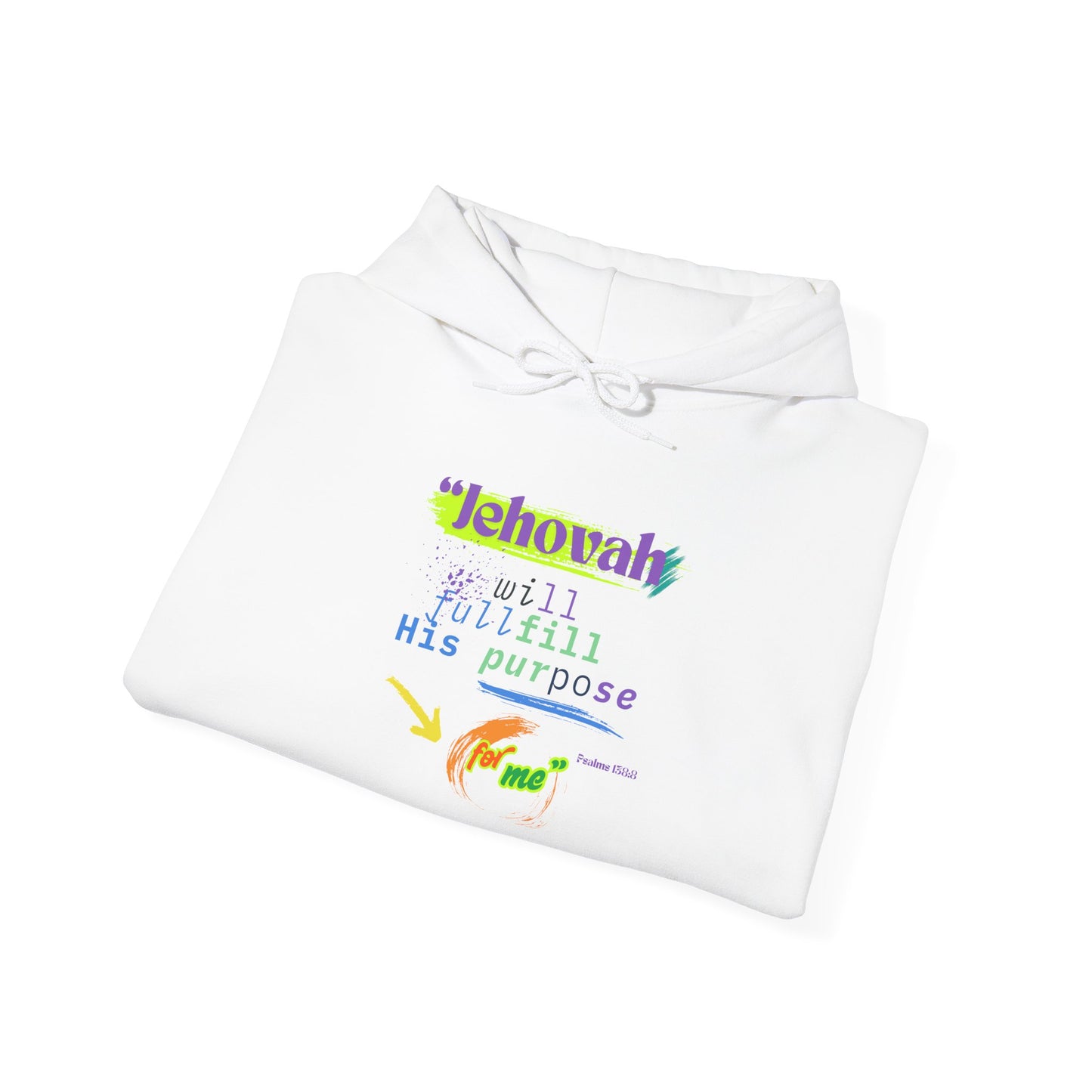 “He Will Fulfill His Purpose” – Oversized Hoodie | Faith & Confidence – ElishebaDesign