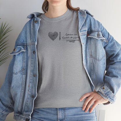  christian t shirt- created with purpose