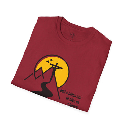 “God’s Plans” – Unisex T-Shirt | Purpose Collection – ElishebaDesign