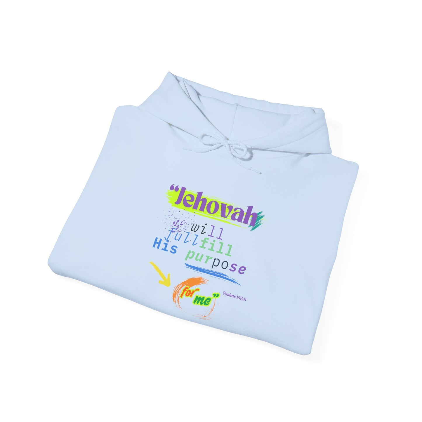 “He Will Fulfill His Purpose” – Oversized Hoodie | Faith & Confidence – ElishebaDesign