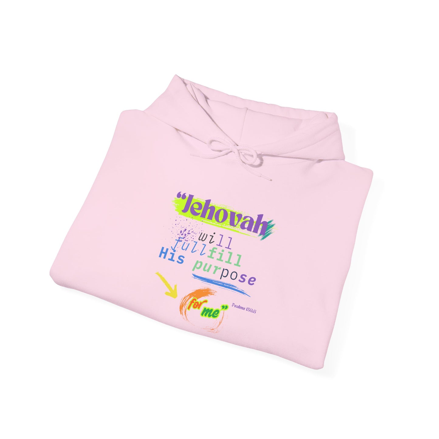 “He Will Fulfill His Purpose” – Oversized Hoodie | Faith & Confidence – ElishebaDesign