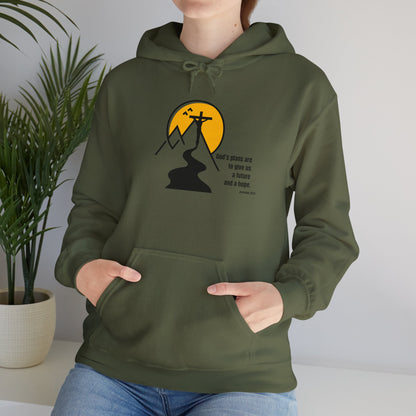 “God’s Plans” – Oversized Hoodie | Jeremiah 29:11 – Purpose Collection- elishebadesign