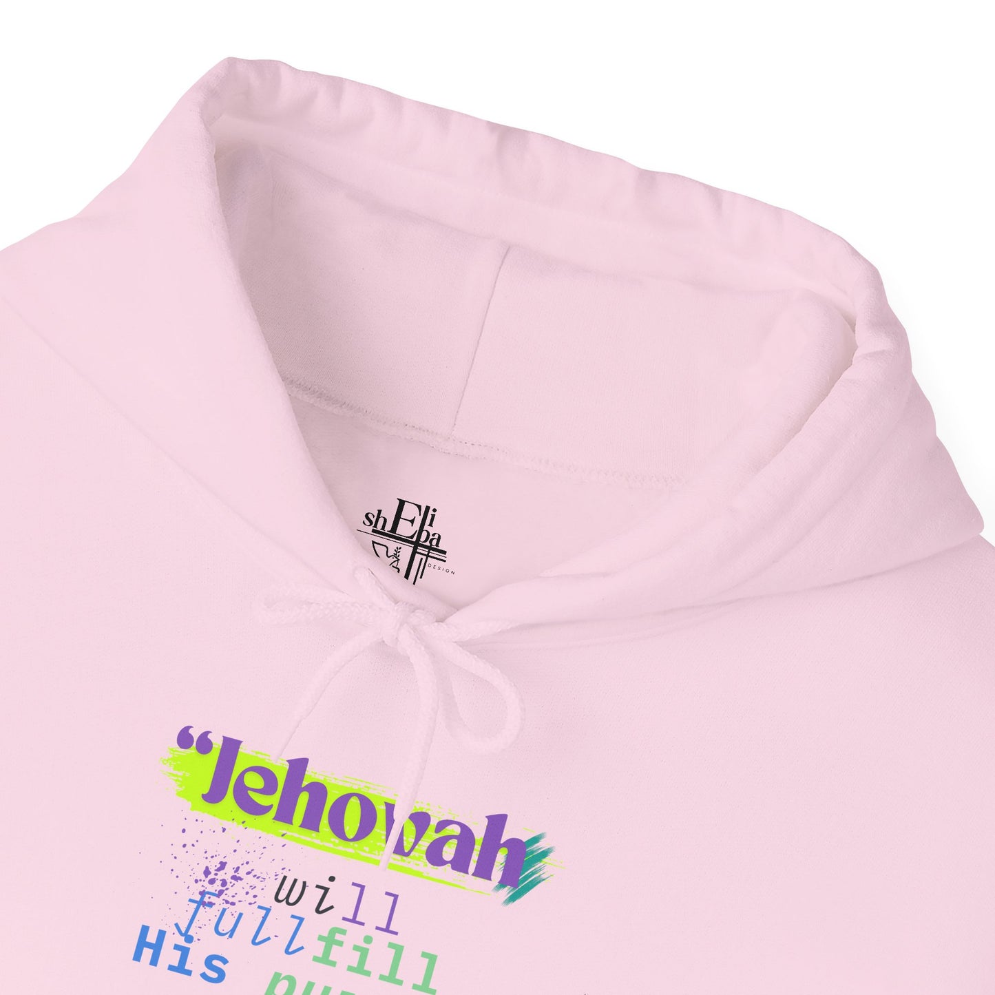 “He Will Fulfill His Purpose” – Oversized Hoodie | Faith & Confidence – ElishebaDesign