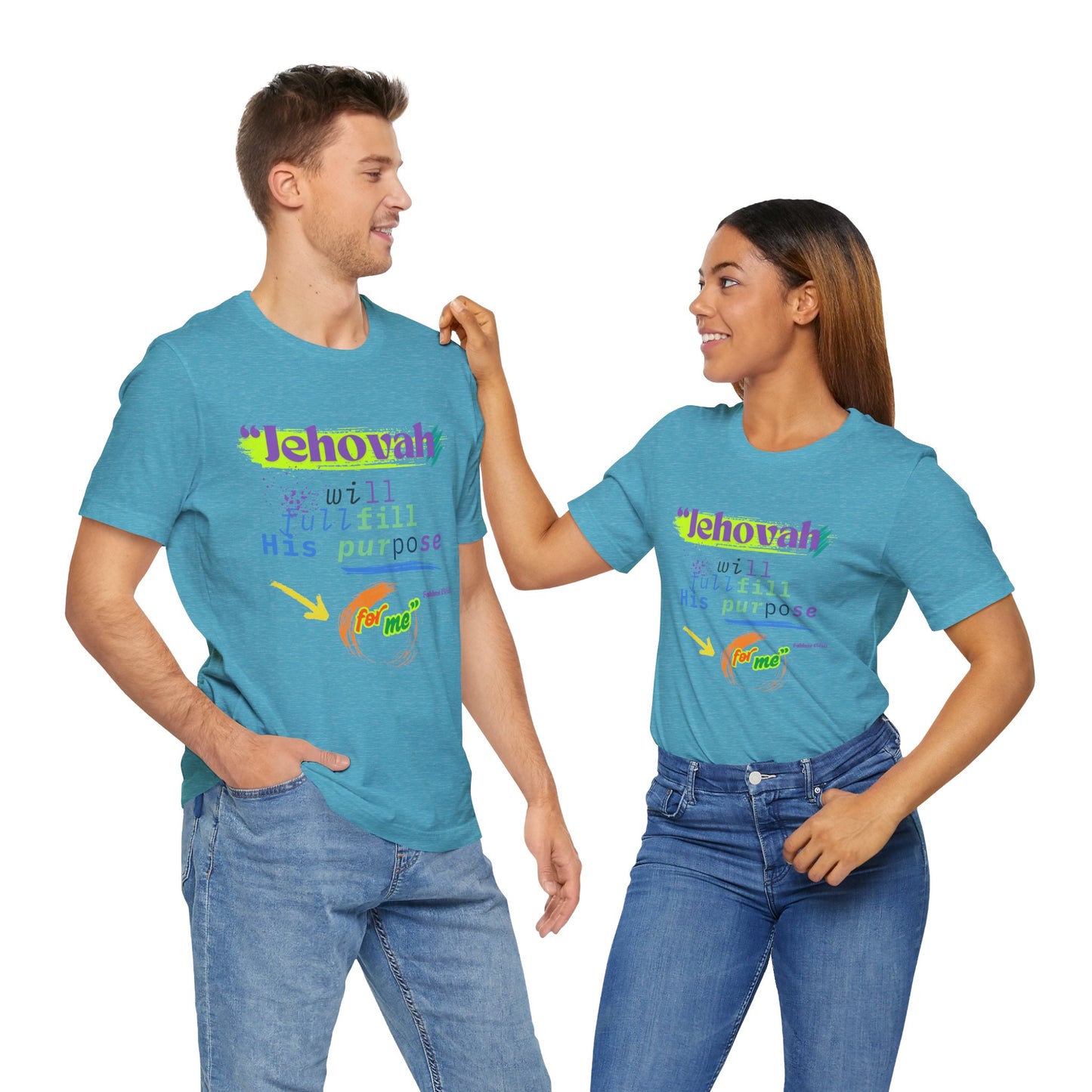 “He Will Fulfill His Purpose” – Unisex T-Shirt | Psalm 138:8 – Purpose Collection