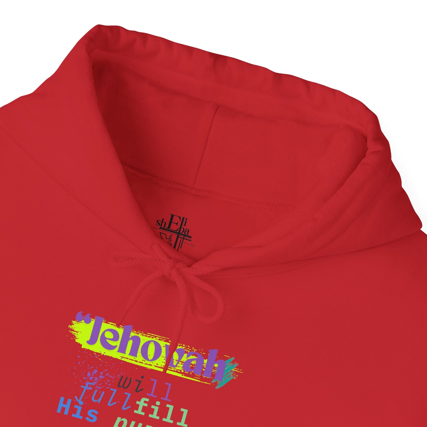 “He Will Fulfill His Purpose” – Oversized Hoodie | Faith & Confidence – ElishebaDesign