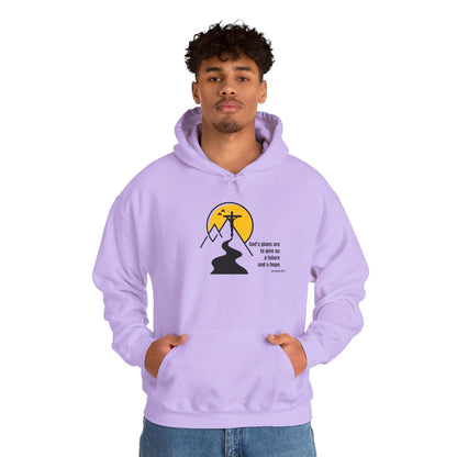 “God’s Plans” – Oversized Hoodie | Jeremiah 29:11 – Purpose Collection