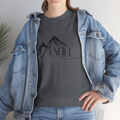 “Faith Over Fear” – Unisex T-Shirt | Isaiah 41:10 – Purpose Collection