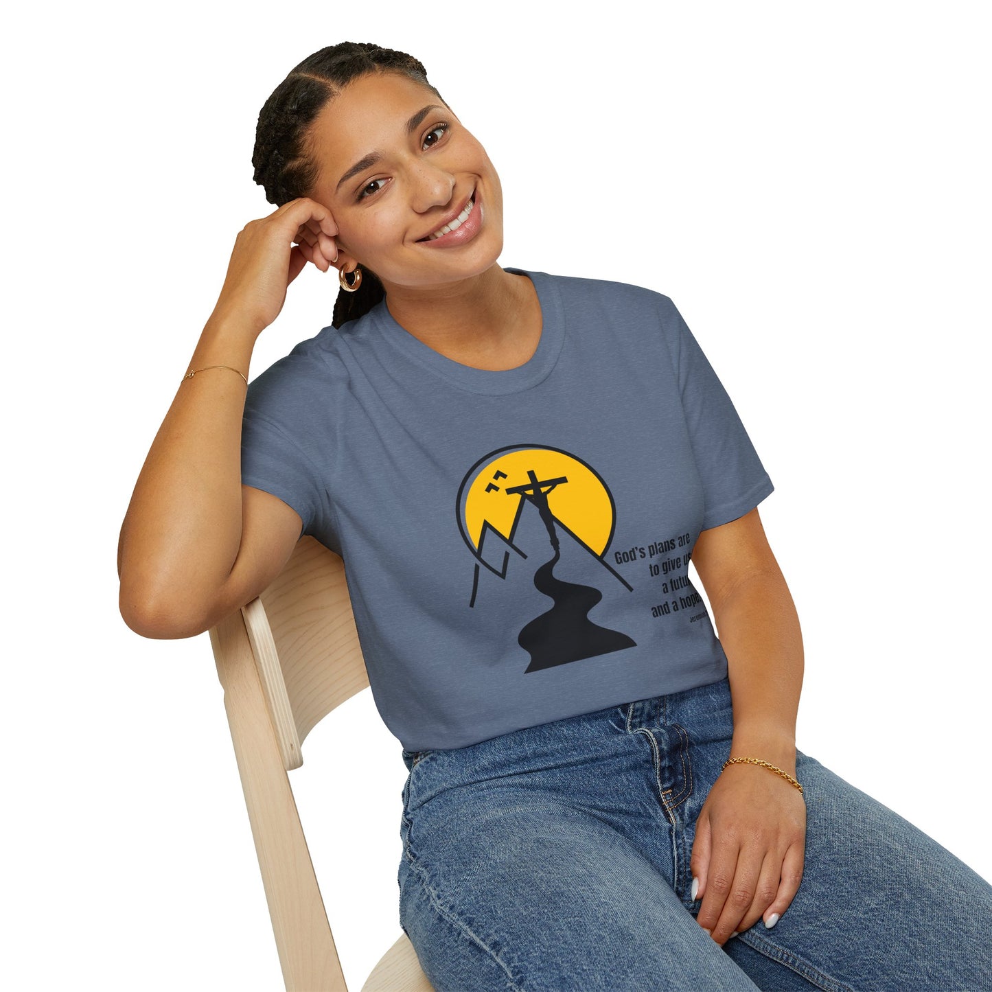 “God’s Plans” – Unisex T-Shirt | Purpose Collection – ElishebaDesign
