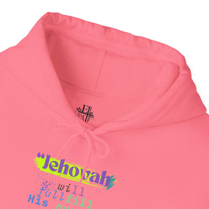 “He Will Fulfill His Purpose” – Oversized Hoodie | Faith & Confidence – ElishebaDesign
