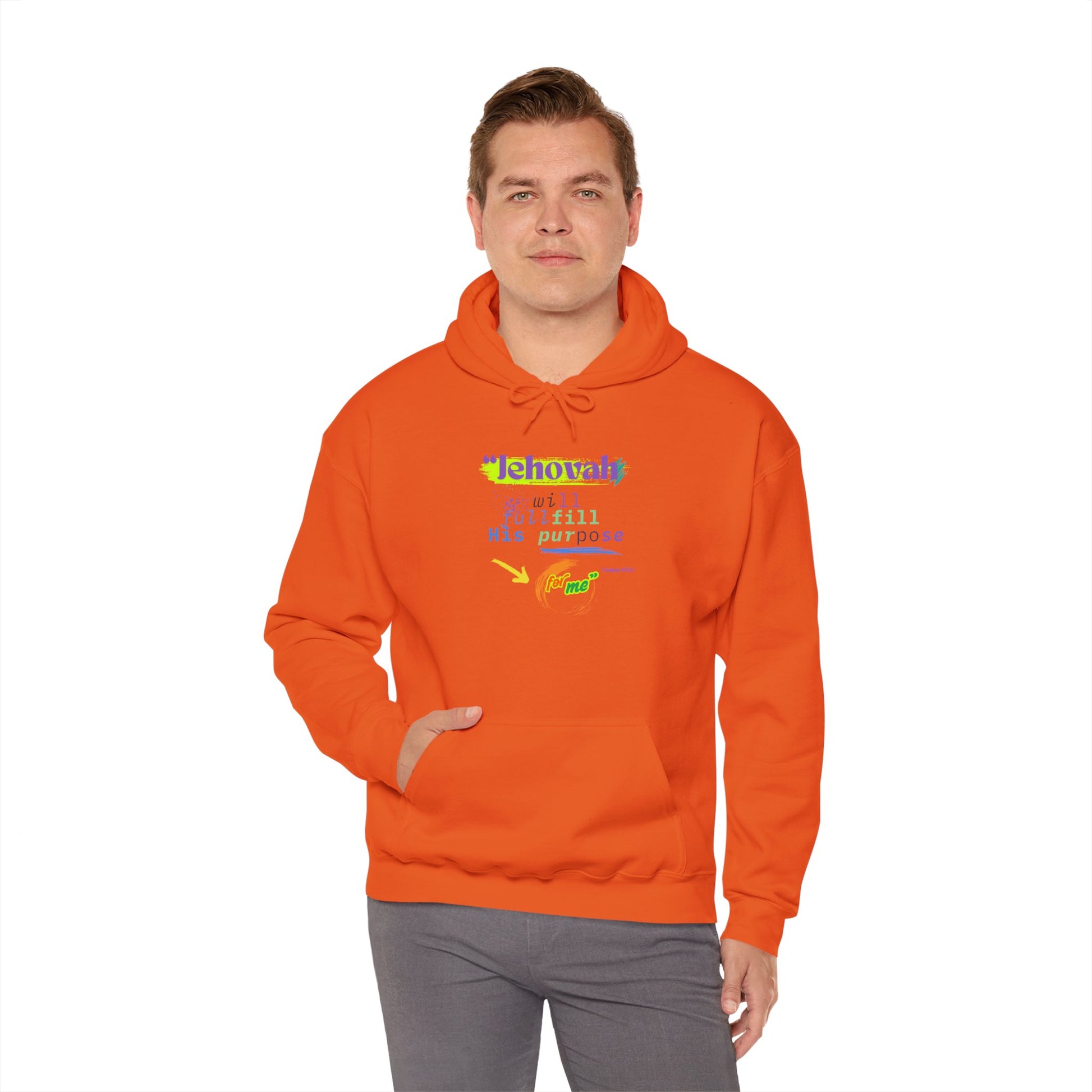 “He Will Fulfill His Purpose” – Oversized Hoodie | Faith & Confidence. Elishebadesign