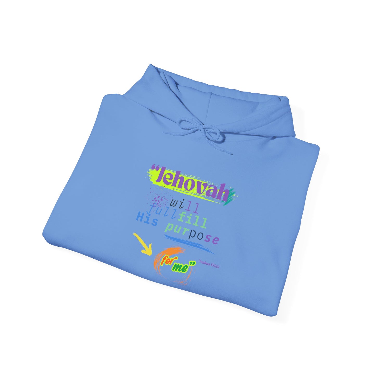 “He Will Fulfill His Purpose” – Oversized Hoodie | Faith & Confidence – ElishebaDesign