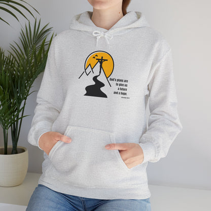 “God’s Plans” – Oversized Hoodie | Jeremiah 29:11 – Purpose Collection