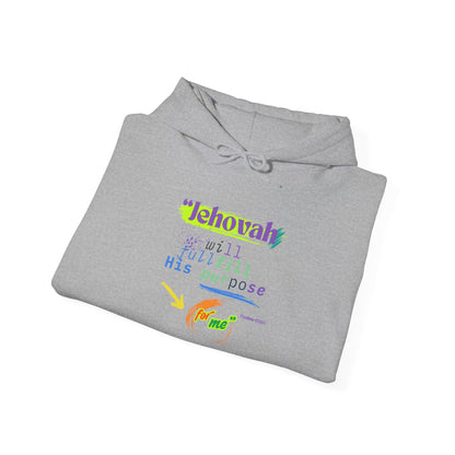 “He Will Fulfill His Purpose” – Oversized Hoodie | Faith & Confidence – ElishebaDesign