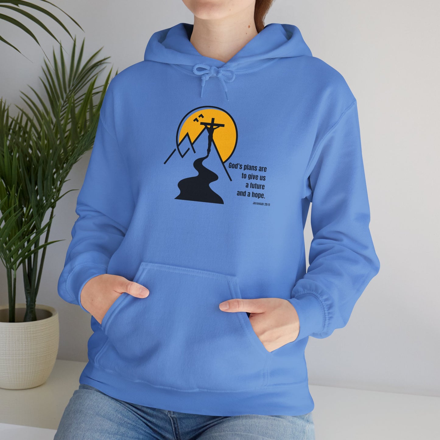 “God’s Plans” – Oversized Hoodie | Jeremiah 29:11 – Purpose Collection- elishebadesign