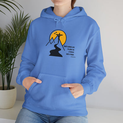 “God’s Plans” – Oversized Hoodie | Jeremiah 29:11 – Purpose Collection- elishebadesign